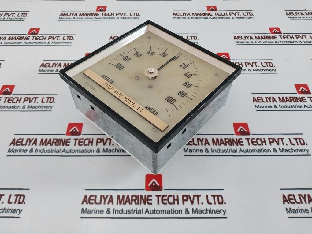 Brodrene Kongsgaarden Astern 100-0-100 Ahead Pitch Indicator, 24V, Ip56