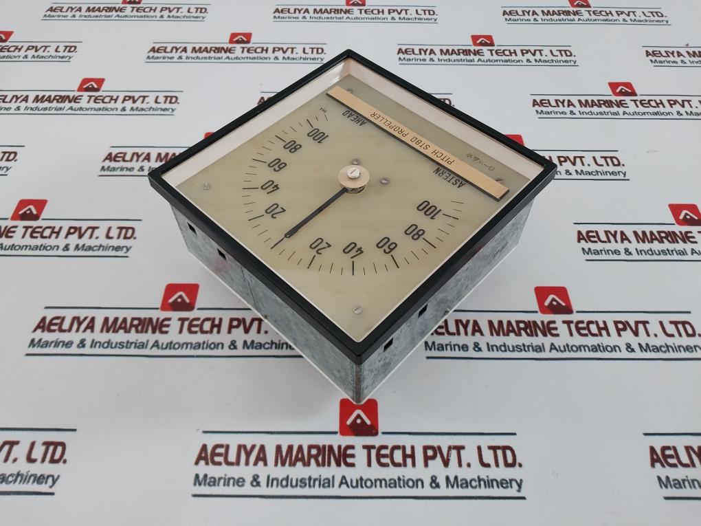 Brodrene Kongsgaarden Astern 100-0-100 Ahead Pitch Indicator, 24V, Ip56