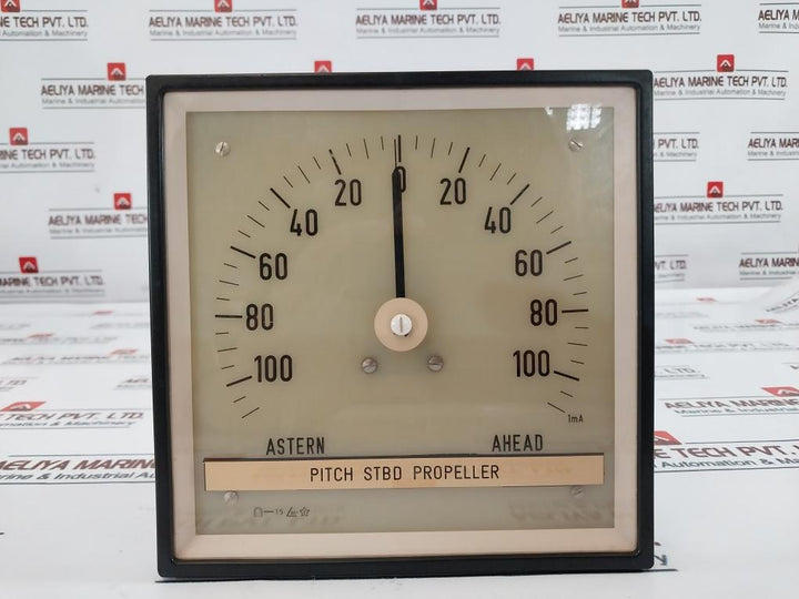 Brodrene Kongsgaarden Astern 100-0-100 Ahead Pitch Indicator, 24V, Ip56