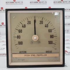 Brodrene Kongsgaarden Astern 100-0-100 Ahead Pitch Indicator, 24V, Ip56