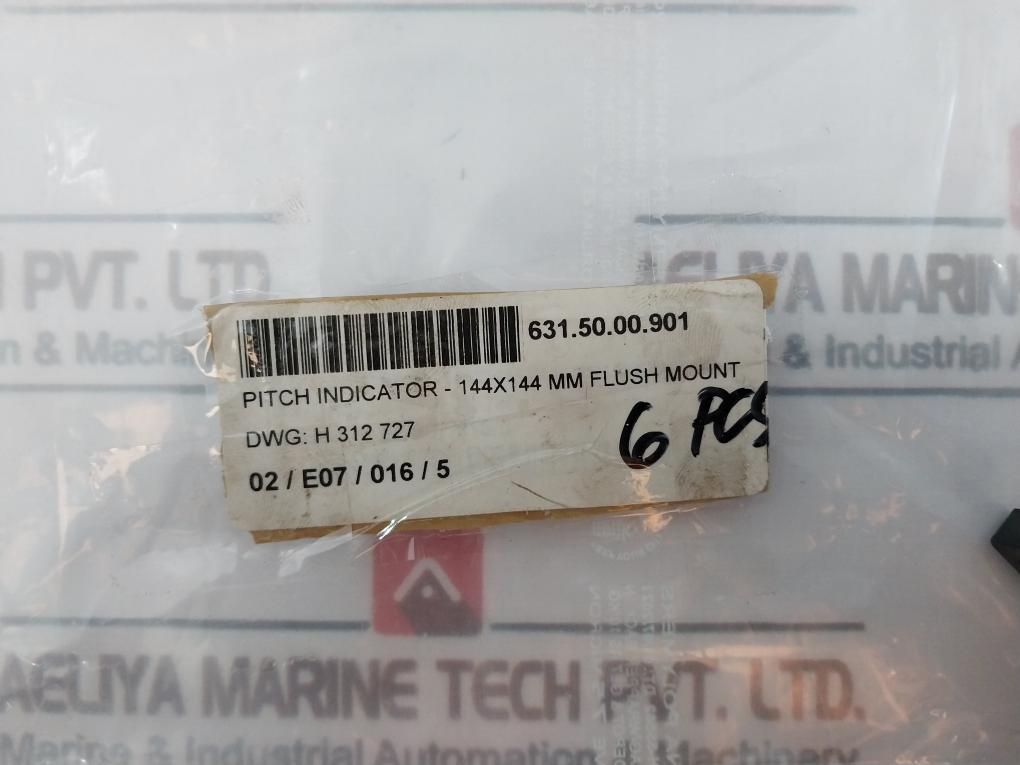 Brodrene Kongsgaarden Astern 100-0-100 Ahead Pitch Indicator, 24V, Ip56