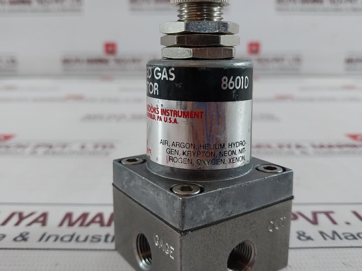 Brooks Instrument 8601D Compressed Gas Regulator 350˚F