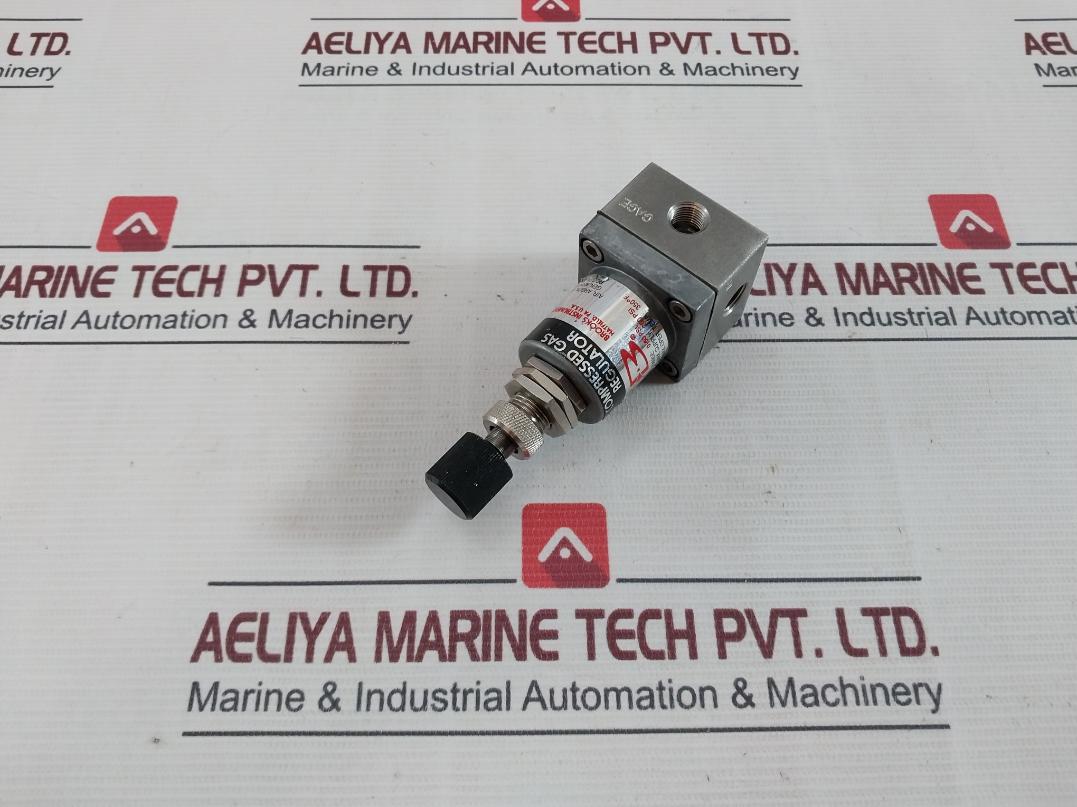 Brooks Instrument 8601D Compressed Gas Regulator 350˚F