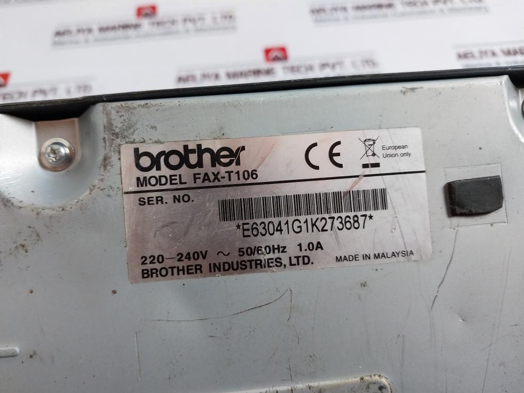 Brother Fax-t106 Fax Machine