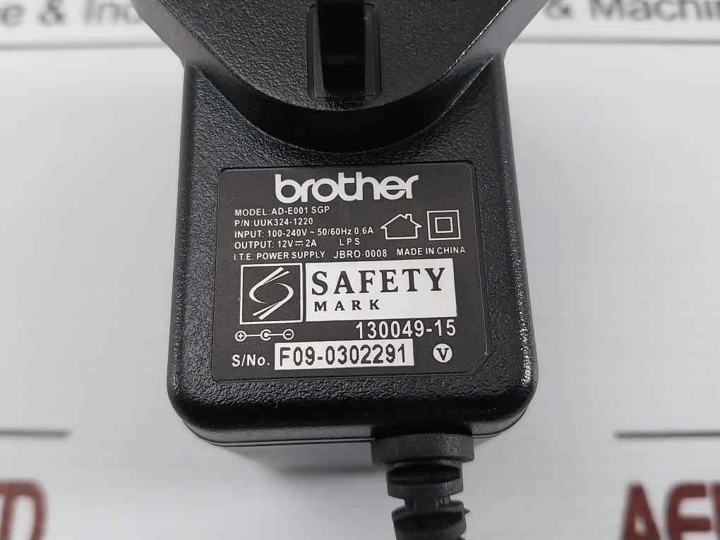 Brother Pt-e550W P-touch Label Printer Ac Adapter Kit Uuk324-1220, Ad-e001 Sgp
