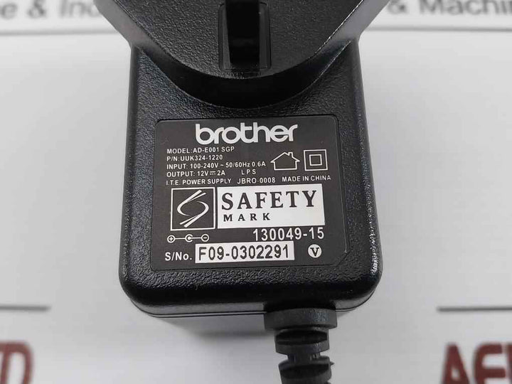 Brother Pt-e550W P-touch Label Printer Ac Adapter Kit Uuk324-1220, Ad-e001 Sgp