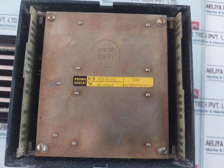 Brown Boveri Ar 002B-e Synchrotact 110/220V/50/60Hz
