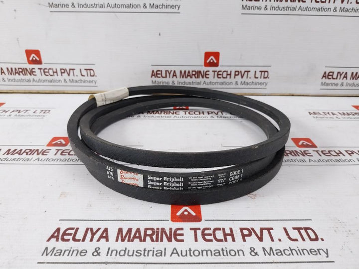 Browning A75 V-belt Oil & Heat Resistant Super Gripbelt Pp1137