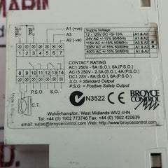 Broyce Control Elrm44V-30 Earth Leakage Relay