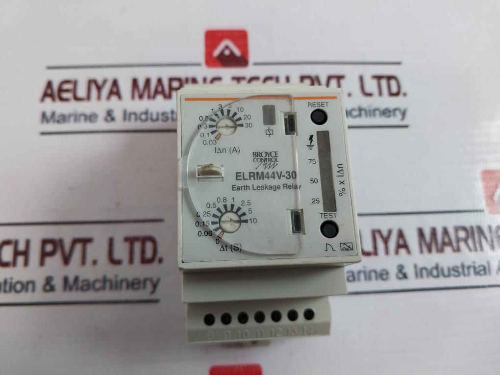 Broyce Control Elrm44V-30 Earth Leakage Relay