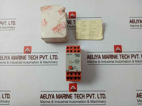 Broyce Control M3Prt Phase Sequence Failure Relay 8A 250V Ac1 300-500V Ac