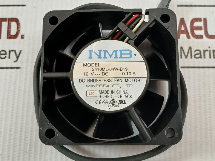 Brushless Dc Fan Motor Dc-12V 0.10A Nmb 2410Ml-04W-b19