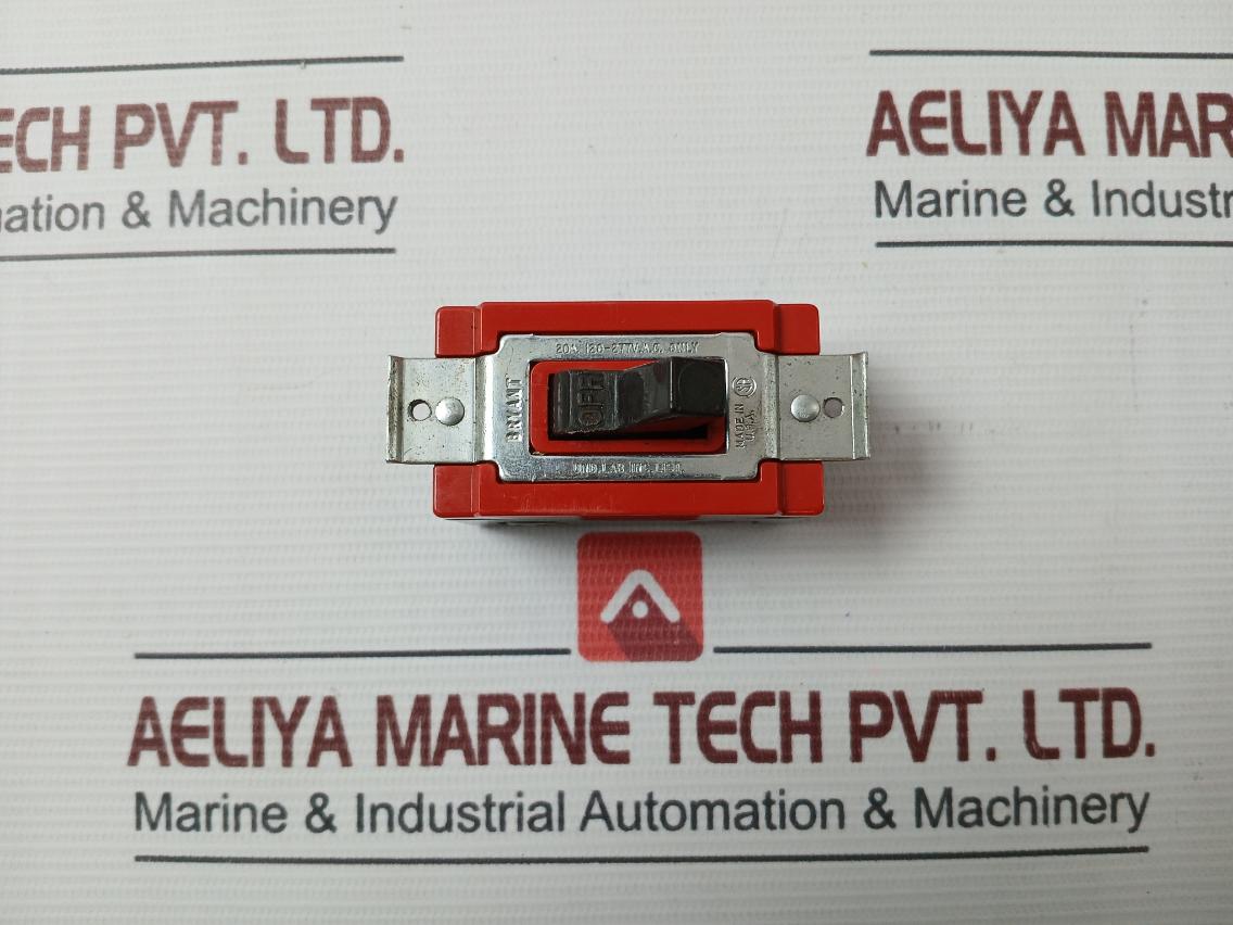 Bryant 20A 120-277V.A.C Toggle Switch 20 Amps