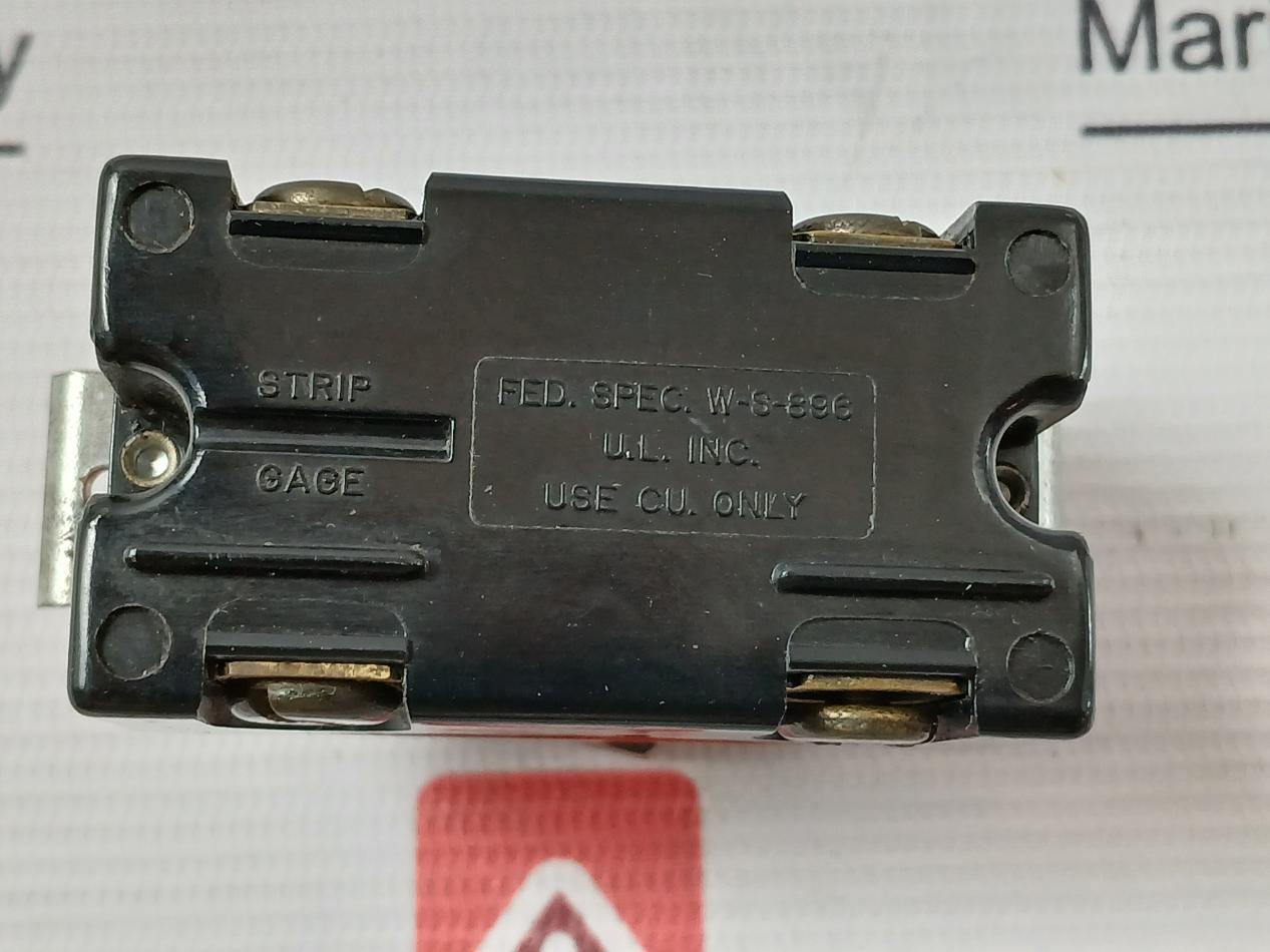 Bryant 20A 120-277V.A.C Toggle Switch 20 Amps