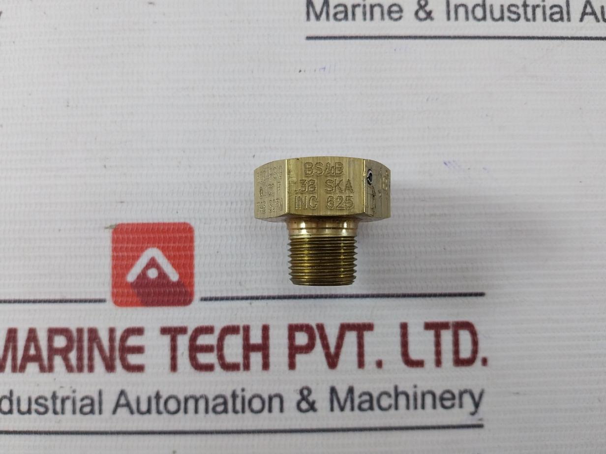 Bs&B 38 Ska Male To Female Adapter Fitting 500Psig At 130F
