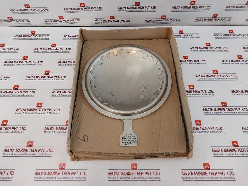 BS & B DV 10" Rupture Disk 8 PSIG @ AMB, 7 PSIG @ 60°C 316SS/TEF/316SS