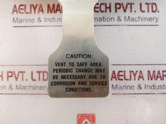 BS & B DV 10" Rupture Disk 8 PSIG @ AMB, 7 PSIG @ 60°C 316SS/TEF/316SS
