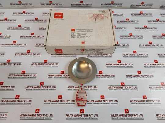 BS&B RLS Reverse Buckling Rupture Disk Size 4 Vacuum Resistant