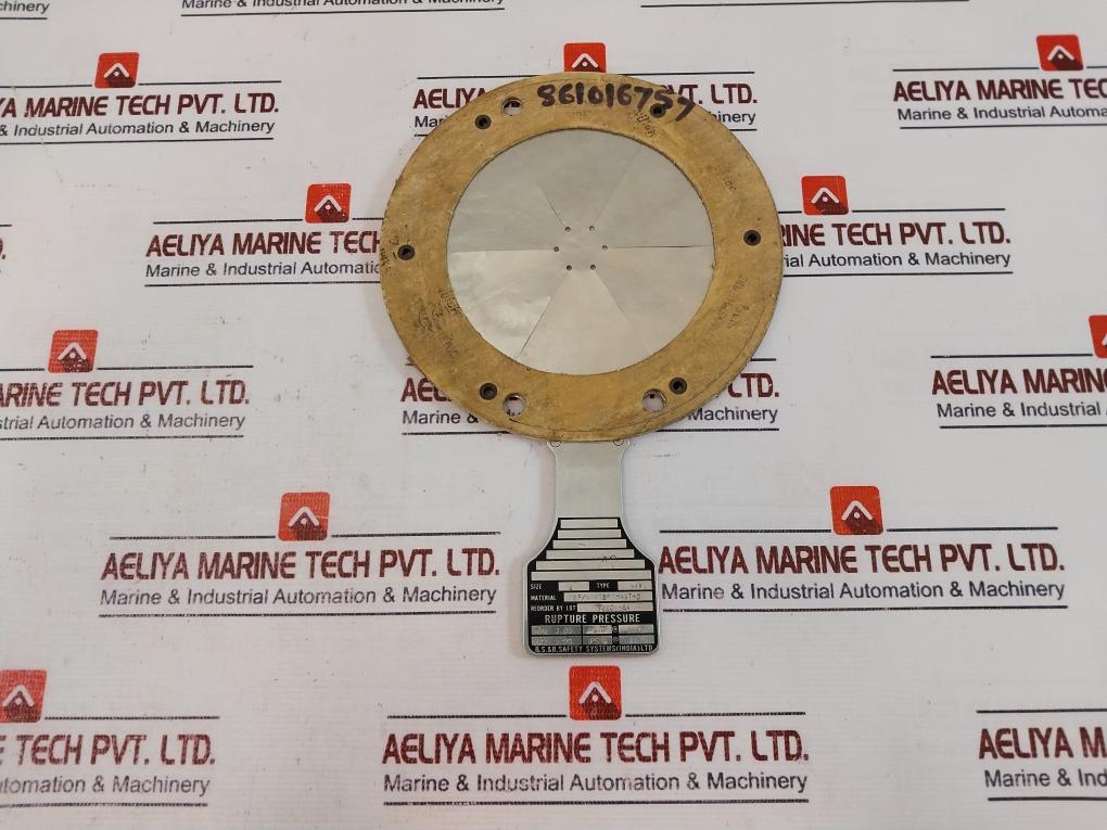 BS&B AVV 4" Rupture Disk TEF/NI/TEF/HAST-C