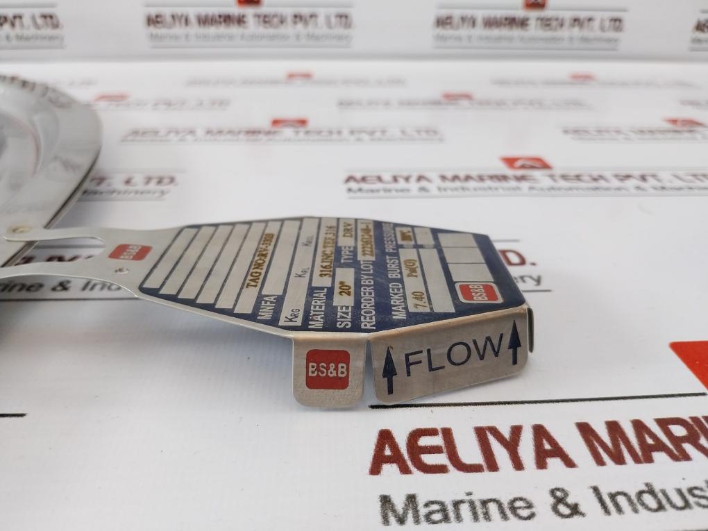 Bs&b Drv Composite Foward Acting Rupture Disc 20” 316.inc.tef.316