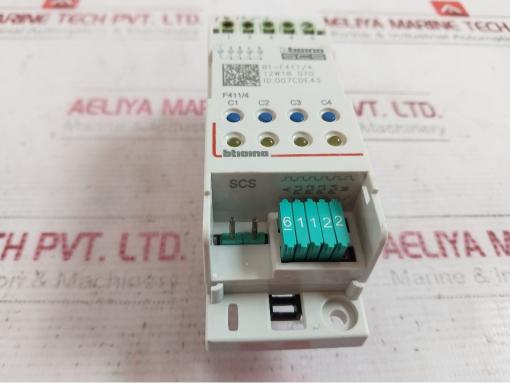 Bticino Bt-f411/4 Relay Actuator 007Cde43 12W18 070
