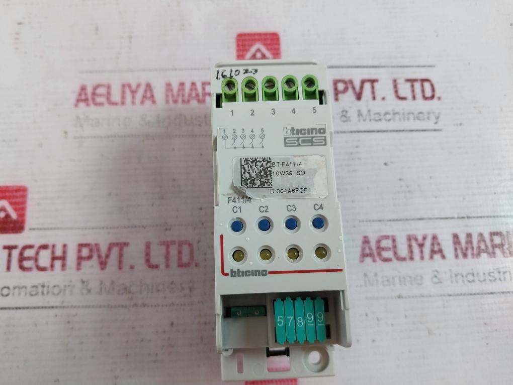 Bticino Bt-f411/4 Relay Actuator 10W39 So 004A6Fcf