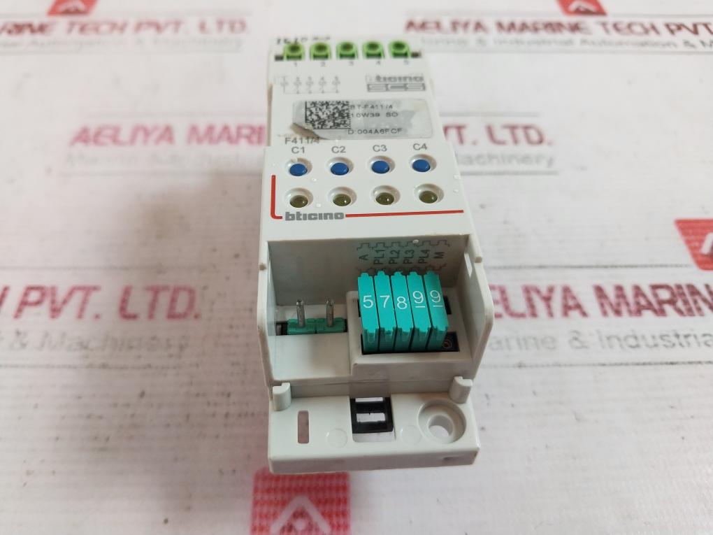 Bticino Bt-f411/4 Relay Actuator 10W39 So 004A6Fcf