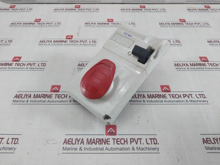 Bticino Cbs316/43 Industrial Plug With Socket 750V 50/60 Hz 16A