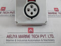 Bticino Cbs316/43 Industrial Plug With Socket 750V 50/60 Hz 16A