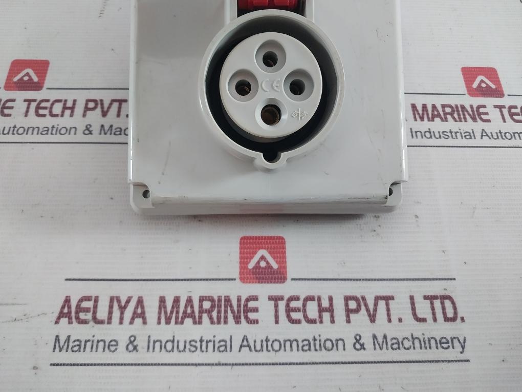 Bticino Cbs316/43 Industrial Plug With Socket 750V 50/60 Hz 16A