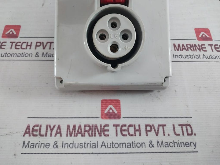 Bticino Cbs316/43 Industrial Plug With Socket 750V 50/60 Hz 16A
