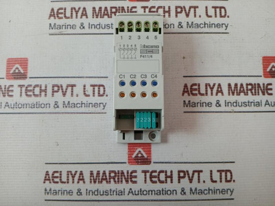 Bticino F411/4 Independent Relay Actuator 08W49 Virt