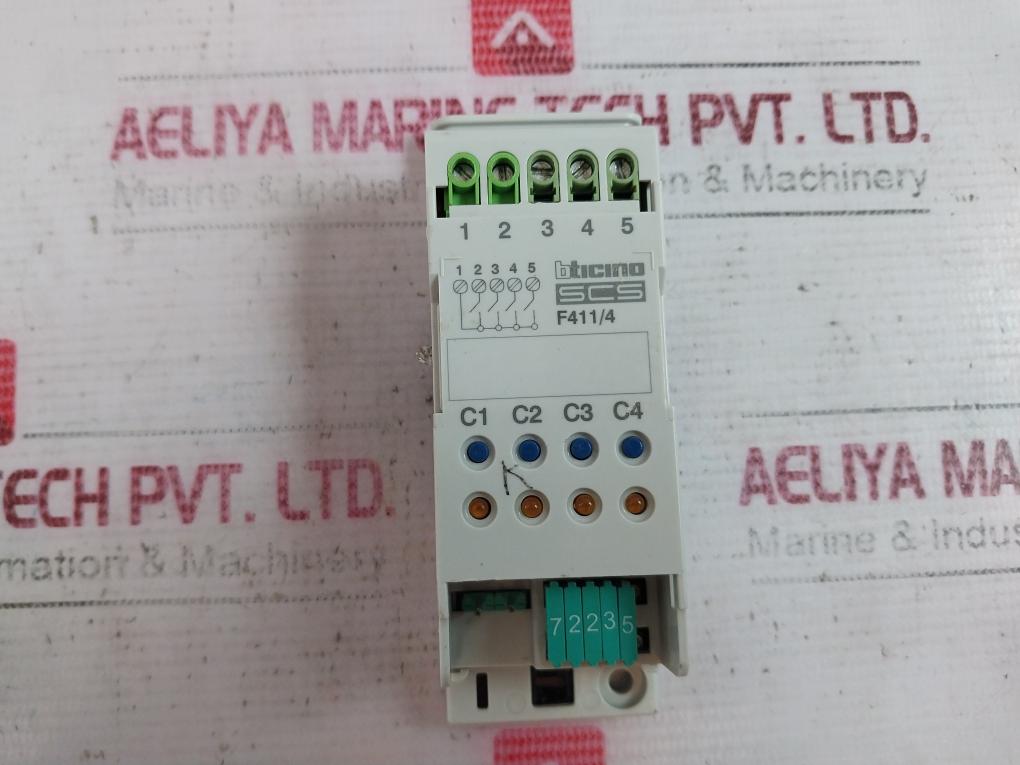 Bticino F411/4 Independent Relay Actuator 110÷230V 09W04