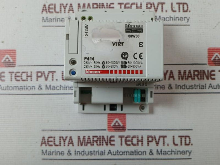 Bticino F414 Dimmer Actuator In Din Module T5H 250V 08W30