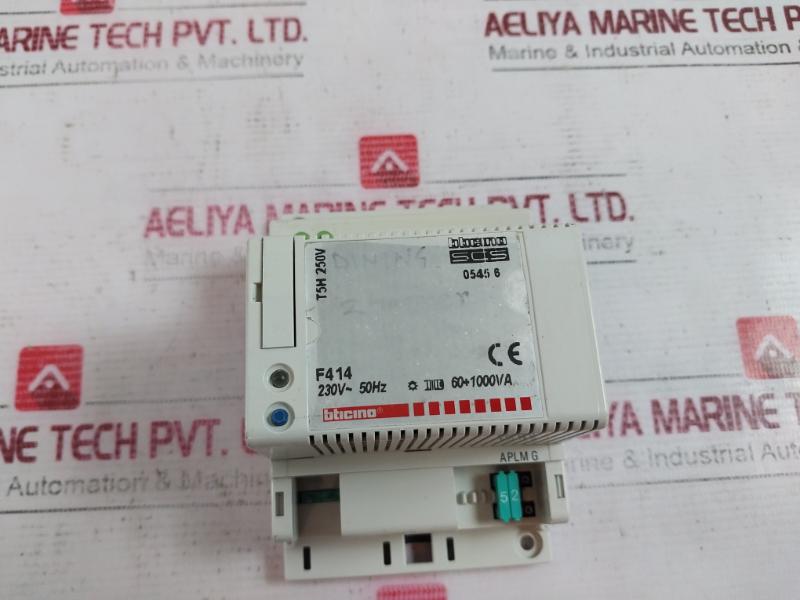 Bticino F414 Dimmer Actuator In Din Module T5H 250V 230V 50Hz
