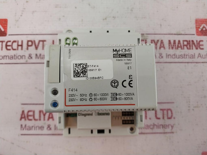 Bticino F414 Scs Dimmer Actuator In Din Module 00B94Bfc 230V T5H 250V