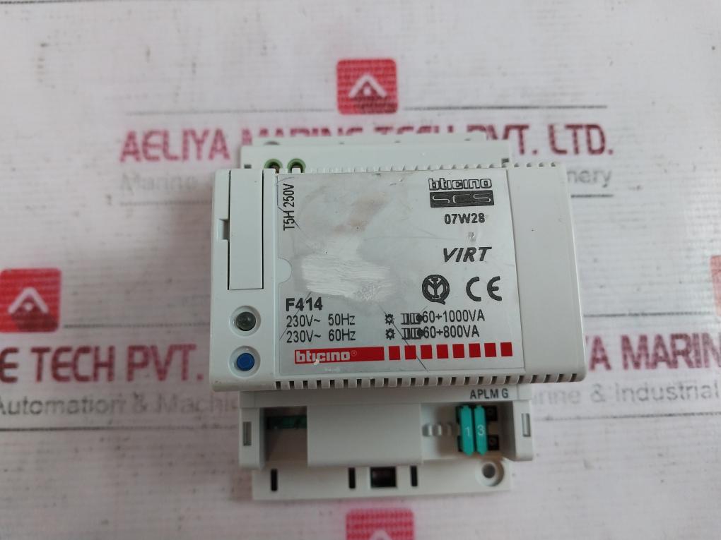 Bticino F414 Virt Dimmer Actuator In Din Module T5H 250V 07W28