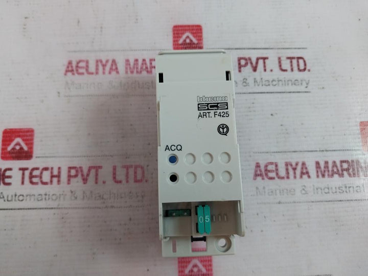 Bticino F425 Basic Module Control Interface 08W07