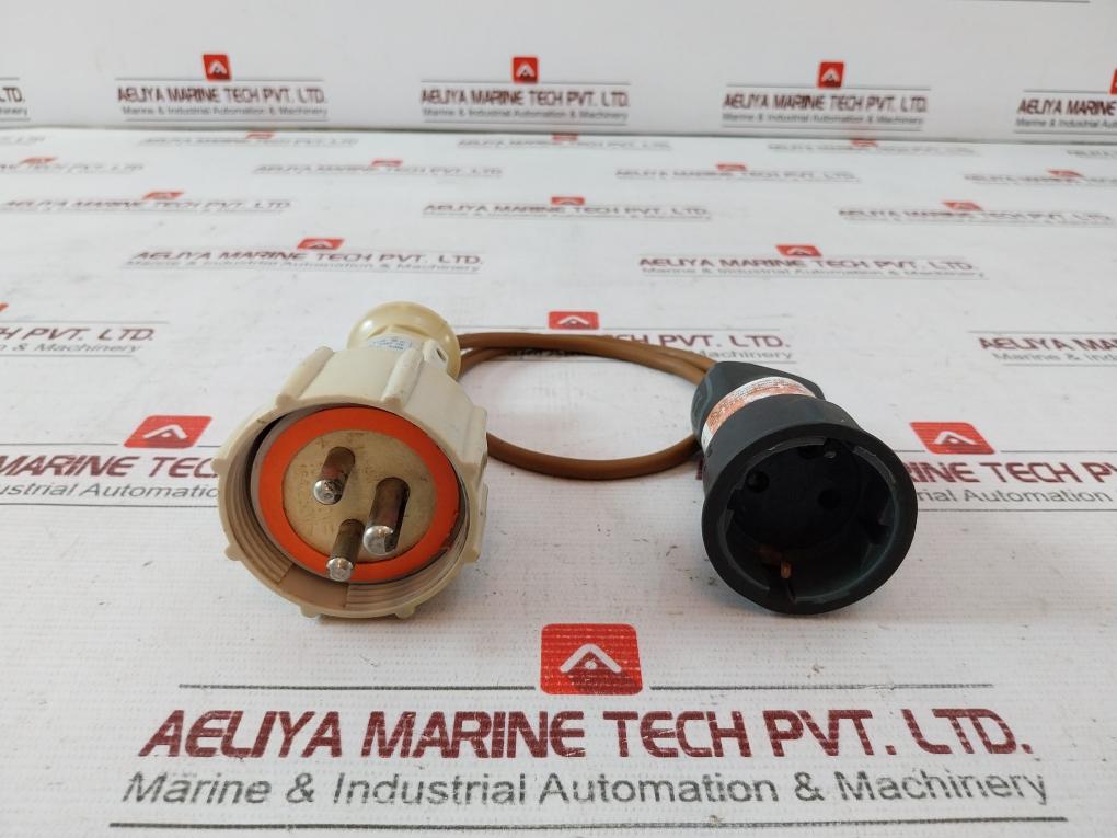 Bticino S2019Ge Socket And Hna Plug 1142/Fs 16A 250V~ Ip44 Ip56 792881