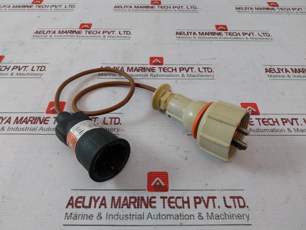 Bticino S2019Ge Socket And Hna Plug 1142/Fs 16A 250V~ Ip44 Ip56 792881