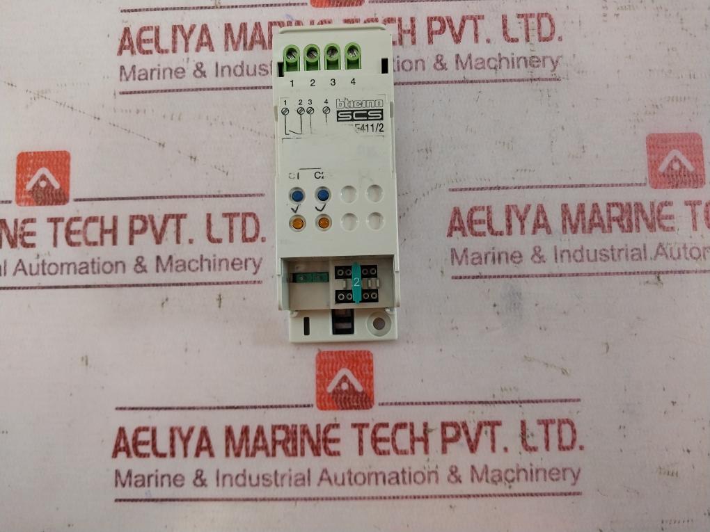 Bticino Scs F411/2 Independent Relay Actuator 230V 2A