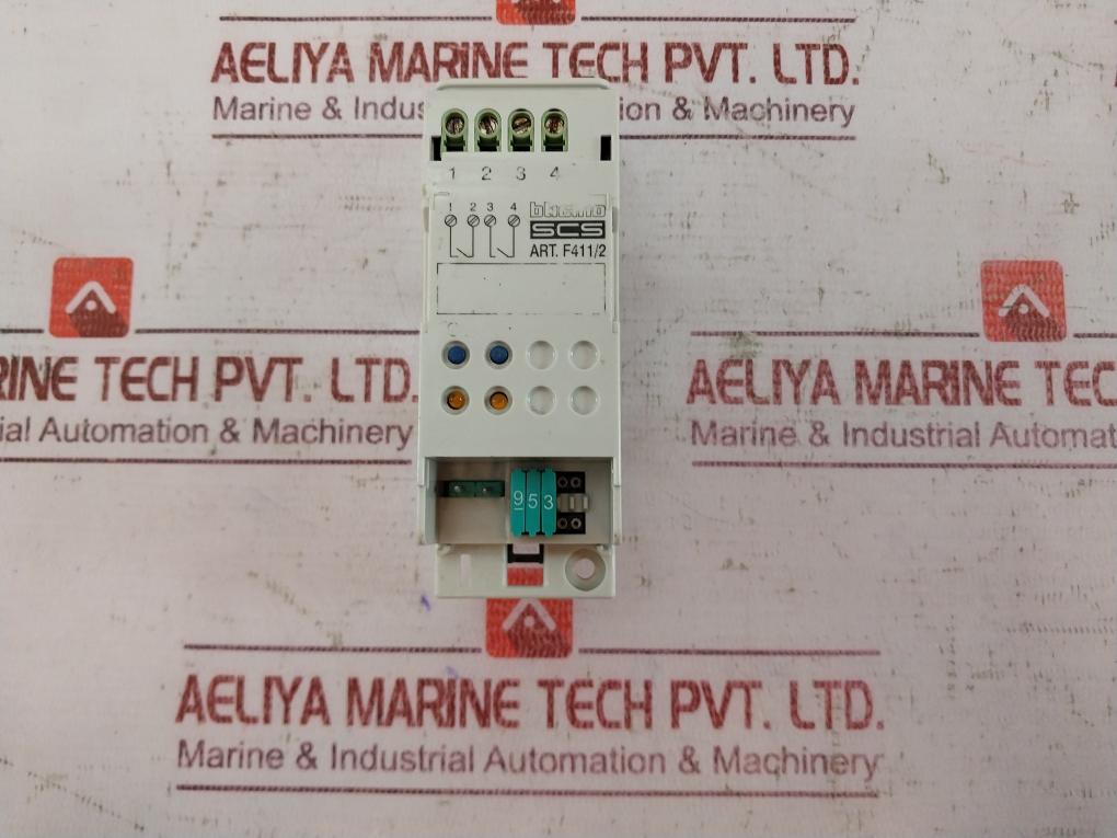 Bticino Virt F411/2 Independent Relay Actuator 08W08 110–230V 2A