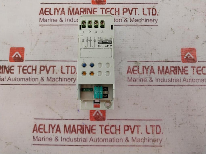 Bticino Virt F411/2 Independent Relay Actuator 08W08 110–230V 2A