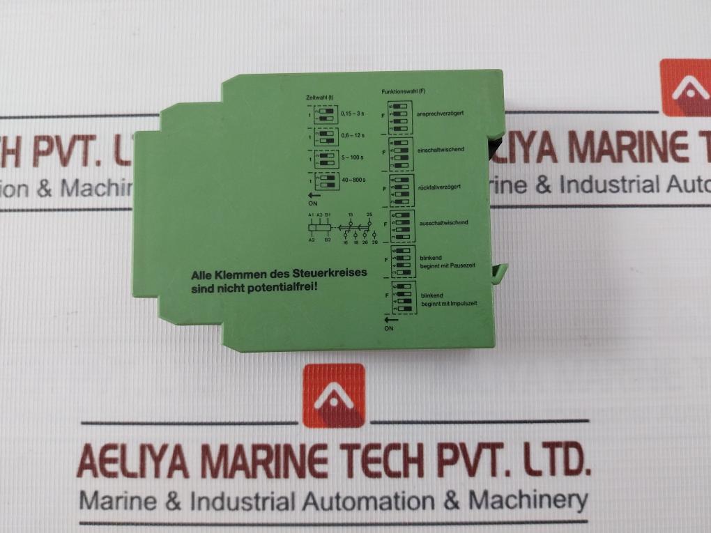 Btr Mfrk Timer Relay 1-10 A1-a2 230V~ 50-60Hz 250V- 6A