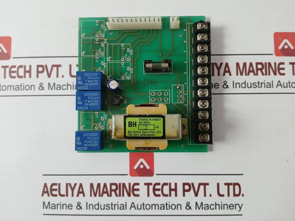 Bu Hung Electric 971020Su Transformer Pcb Module Ssd105P Dc24V 50/60Hz 5Va
