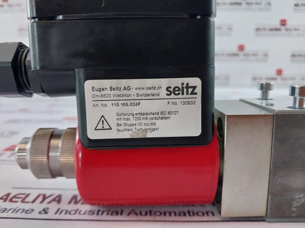 Bucher Hydraulics Eex-wev-42-b-6v-3 24d Spool Valve W/ Process Automation Valve