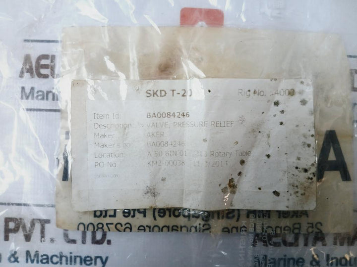 Bucher Hydraulics SDDB-P1Y-10-SM Pressure Relief Valve
