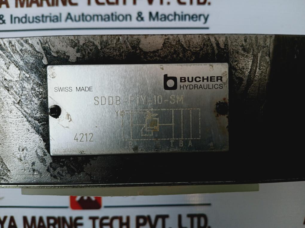 Bucher Hydraulics SDDB-P1Y-10-SM Pressure Relief Valve