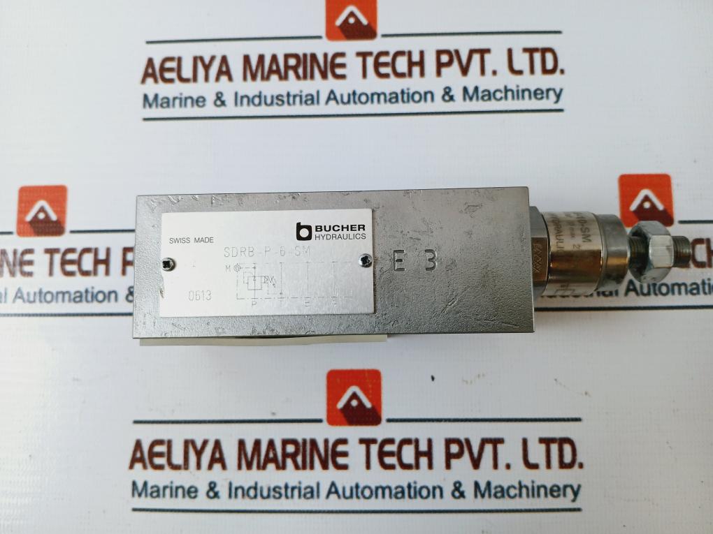 Bucher Hydraulics SDRB-P-6-SM Pressure Reducing Valve