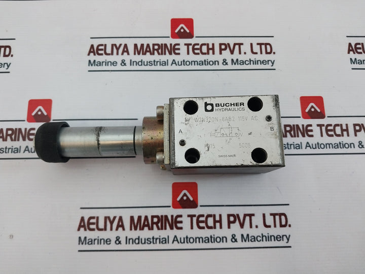 Bucher Hydraulics W2n320n-6ab2 Solenoid Valve 115v Ac P315